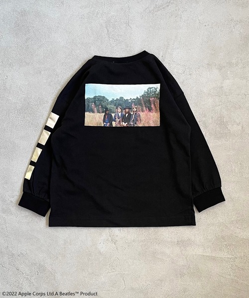 The Beatles(ザビートルズ)の「【The Beatles】プリントロンT(80~150cm)(Tシャツ/カットソー・キッズ・ホワイト/ブラック・90/100/110/120/80/130/140/150)」の6枚目の写真