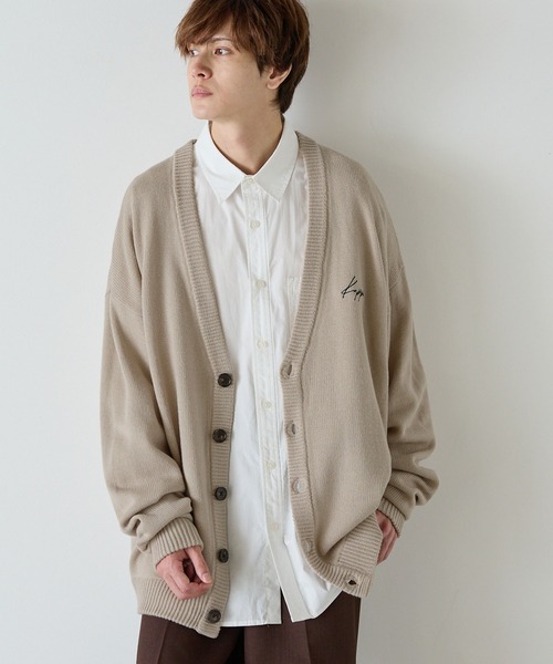 ノーティカ 刺繍ロゴ リバーシブル 中綿 ウール オーバーサイズ カバーオール 90s NAUTICA Cotton-Nylon Reversible Sailing Jacket エンジ L