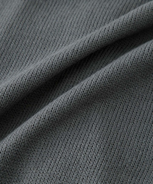 Kappa（カッパ）の「Kappa / カッパ 別注 ロゴ刺繍 オーバーサイズ ボリュームニットルーズカーディガン（カーディガン/ボレロ・メンズ・ダークグレー/グリーン/ブラック/グレイッシュベージュ/グレイッシュブルー・M/L）」の15枚目の写真