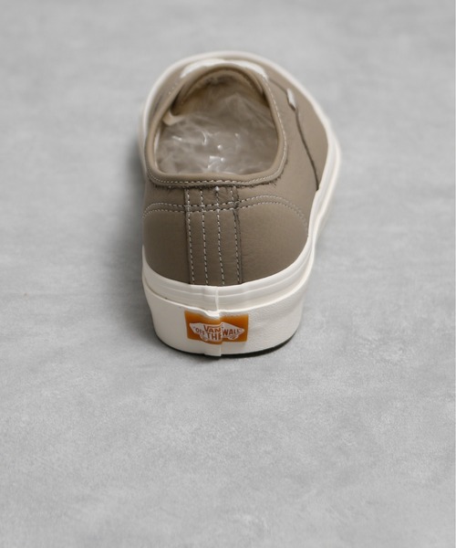And A(アンドエー)の「VANS ヴァンズ / AUTHENTIC 44 DX ECO THEORY オーセンティック リサイクルレザー ローカットスニーカー / VN0A54F2BD3 VN0A5KX4CHC VN0A54F2BRO(スニーカー・レディース・ブラウン/ストーン/チョコ・24cm/23.5cm/24.5cm/23cm)」の12枚目の写真