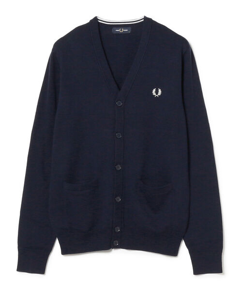 FRED PERRY(フレッドペリー)の「FRED PERRY / Classic Cardigan(カーディガン/ボレロ)」|ネイビー