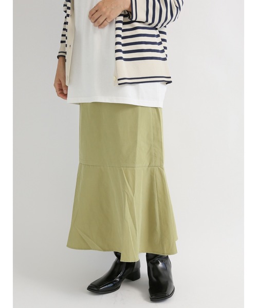 Lugnoncure（ルノンキュール）の「スエードマーメードスカート（スカート・レディース・ブラウン/グリーン/チャコール/ベージュ・ﾌﾘ-）」の16枚目の写真