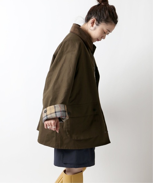 Barbour(バブアー)の「【BARBOUR/バブアー】 別注BEDALE:ジャケット(その他アウター・レディース・ブラック/ベージュ/カーキ・40/38)」の1枚目の写真