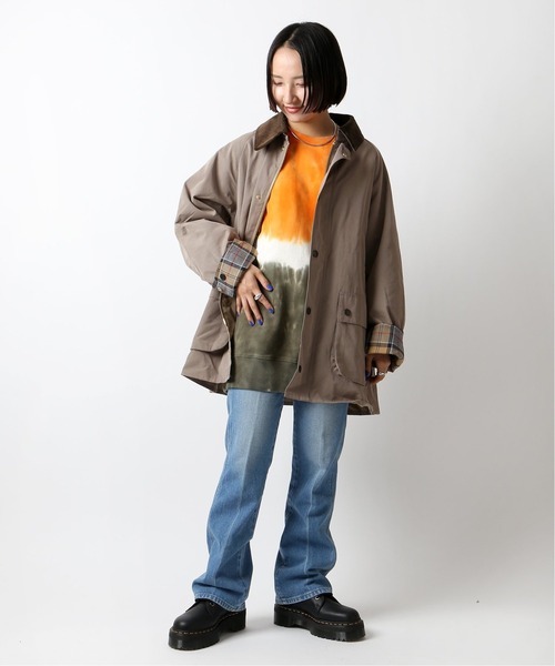 Barbour(バブアー)の「【BARBOUR/バブアー】 別注BEDALE:ジャケット(その他アウター・レディース・ブラック/ベージュ/カーキ・40/38)」の12枚目の写真
