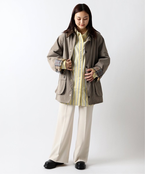 Barbour(バブアー)の「【BARBOUR/バブアー】 別注BEDALE:ジャケット(その他アウター・レディース・ブラック/ベージュ/カーキ・40/38)」の18枚目の写真