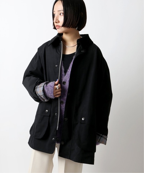 Barbour(バブアー)の「【BARBOUR/バブアー】 別注BEDALE:ジャケット(その他アウター・レディース・ブラック/ベージュ/カーキ・40/38)」の20枚目の写真