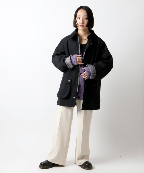 Barbour(バブアー)の「【BARBOUR/バブアー】 別注BEDALE:ジャケット(その他アウター・レディース・ブラック/ベージュ/カーキ・40/38)」の22枚目の写真