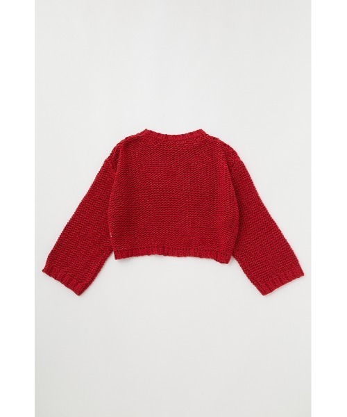 MOUSSY(マウジー)の「LILY YARN MESH ニット(ニット/セーター・レディース・レッド/ブラック/オフホワイト・FREE)」の10枚目の写真