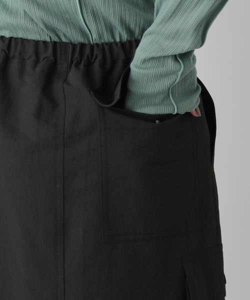 LOWRYS FARM(ローリーズファーム)の「ミリタリーサイドポケットスカート 168460(スカート・レディース・アイボリー/ブラック/カーキ・FREE)」の19枚目の写真