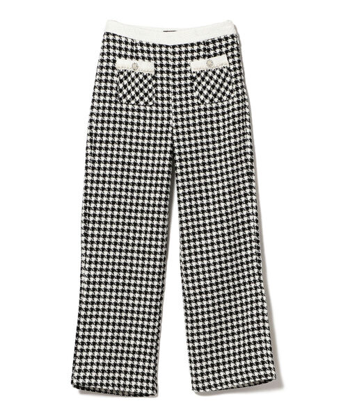 Ray BEAMS(レイビームス)の「sister jane / Cher Tweed Wide Leg Trousers(その他パンツ・レディース・その他・SMALL)」の2枚目の写真