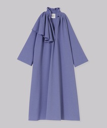 THINGS THAT MATTER MELANGE ASYMMETRY FLARE MAXI  DRESS