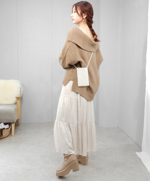 alala（アララ）の「バルキーヒールロング　◆（ブーツ・レディース・ブラック/ベージュ/モカ・S/M/L）」の18枚目の写真