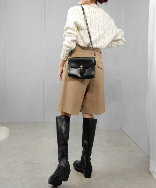 alala（アララ）の「バルキーヒールロング　◆（ブーツ・レディース・ブラック/ベージュ/モカ・S/M/L）」の16枚目の写真