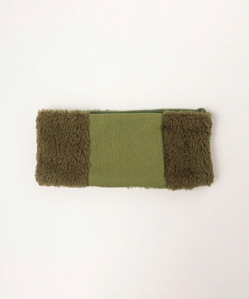 こども ビームス（コドモビームス）の「THE PARK SHOP / Daily ネックウォーマ― 22（ネックウォーマー/スヌード・キッズ・グレー/ブラック/オリーブ/ネイビー・ONE SIZE）」の15枚目の写真