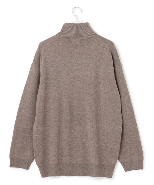 J.PRESS YORK STREET(ジェイプレスヨークストリート)の「【UNISEX】タートルネック ニット(ニット/セーター・メンズ・ブラック系/グレー系/パープル系/ブラウン系/ライトグレー系・LARGE/MEDIUM/SMALL)」の9枚目の写真