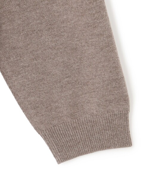 J.PRESS YORK STREET(ジェイプレスヨークストリート)の「【UNISEX】タートルネック ニット(ニット/セーター・メンズ・ブラック系/グレー系/パープル系/ブラウン系/ライトグレー系・LARGE/MEDIUM/SMALL)」の6枚目の写真