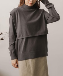 SENSE OF PLACE by URBAN RESEARCH | ストレッチレイヤードセーター(ニット/セーター)