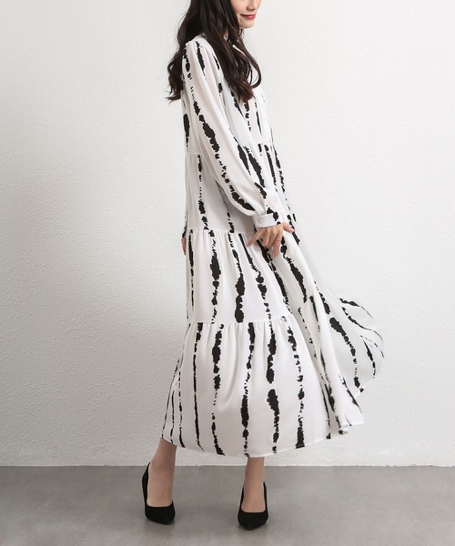 DT★Max Mara ★VERBANO プリントシャツワンピース 新作♪【Max Mara】ARCA プリントシルク シャツドレス