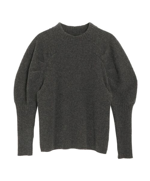 ELENDEEK(エレンディーク)の「エアーウールボリュームニット(ニット/セーター・レディース・チャコールグレー/ネイビー/オフホワイト・FREE)」の18枚目の写真