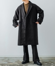 improves（インプローブス）の「【improves】メルトン オーバーサイズ ダブル チェスターコート（チェスターコート）」