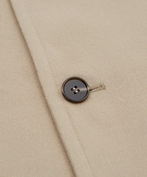 improves（インプローブス）の「【improves】メルトン オーバーサイズ ダブル チェスターコート（チェスターコート・メンズ・ブラック/オリーブ/グレイッシュベージュ・MEDIUM/LARGE）」の14枚目の写真