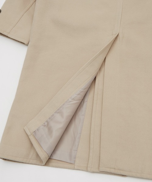 improves（インプローブス）の「【improves】メルトン オーバーサイズ ダブル チェスターコート（チェスターコート・メンズ・ブラック/オリーブ/グレイッシュベージュ・MEDIUM/LARGE）」の11枚目の写真