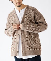 【ELEPHANT BRAND×JOURNAL STANDARD】別注 アルパカ混カーディガン