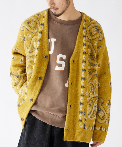 JOURNAL STANDARD（ジャーナルスタンダード）の「【ELEPHANT BRAND×JOURNAL STANDARD】別注 アルパカ混カーディガン（カーディガン/ボレロ）」 WEAR