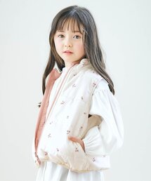apres les cours | WEB限定 中綿リバーシブルベスト_ウォッシャブル(ベスト)