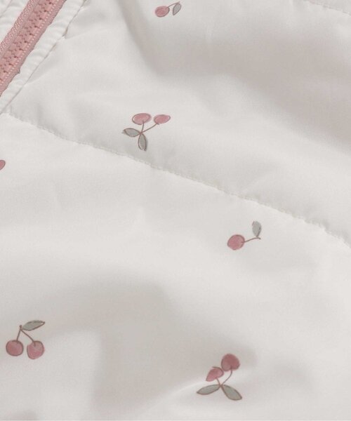 apres les cours（アプレレクール）の「WEB限定 中綿リバーシブルベスト_ウォッシャブル（ベスト・キッズ・ピンク/ベージュ/ラベンダー・90/110/130）」の17枚目の写真