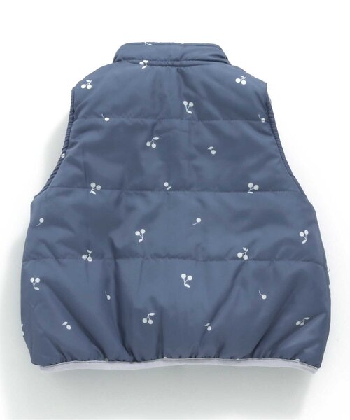 apres les cours（アプレレクール）の「WEB限定 中綿リバーシブルベスト_ウォッシャブル（ベスト・キッズ・ピンク/ベージュ/ラベンダー・90/110/130）」の10枚目の写真