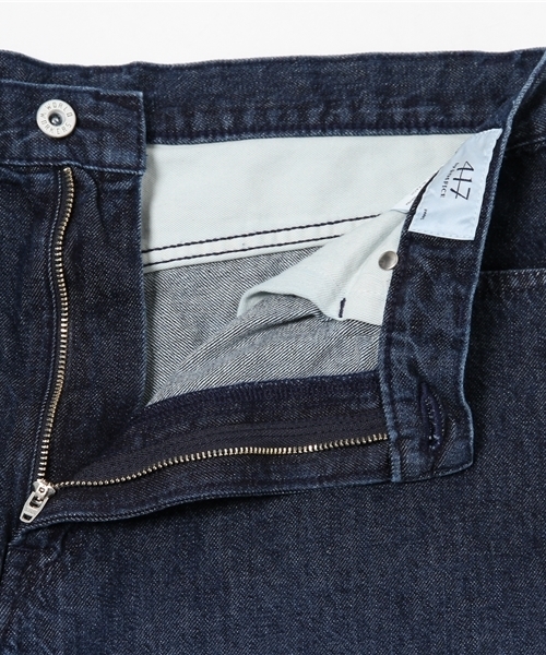 417 EDIFICE（フォーワンセブンエディフィス）の「◇417*WORLD WORKERS デニムワイドショートパンツ（デニムパンツ・メンズ・ネイビー/サックスブルー・MEDIUM/LARGE）」の10枚目の写真