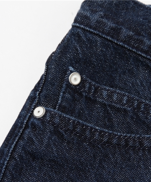 417 EDIFICE（フォーワンセブンエディフィス）の「◇417*WORLD WORKERS デニムワイドショートパンツ（デニムパンツ・メンズ・ネイビー/サックスブルー・MEDIUM/LARGE）」の12枚目の写真