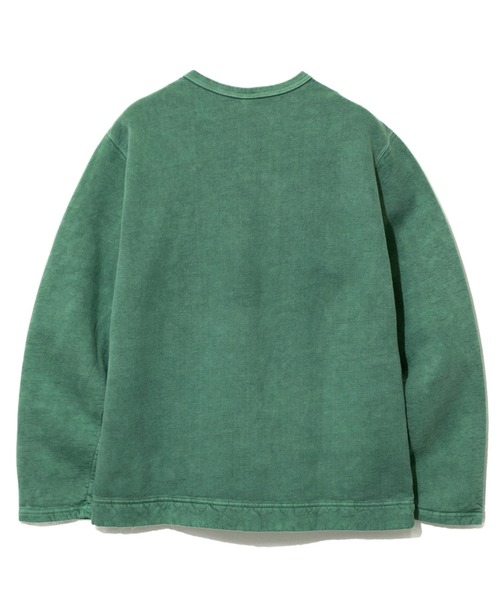 Good On（グッドオン）の「Good On/グッドオン　CREW SWEAT CARDIGAN（カーディガン/ボレロ・メンズ・ブラック系その他2/マスタード/ダークグリーン・MEDIUM/LARGE/X-LARGE）」の9枚目の写真