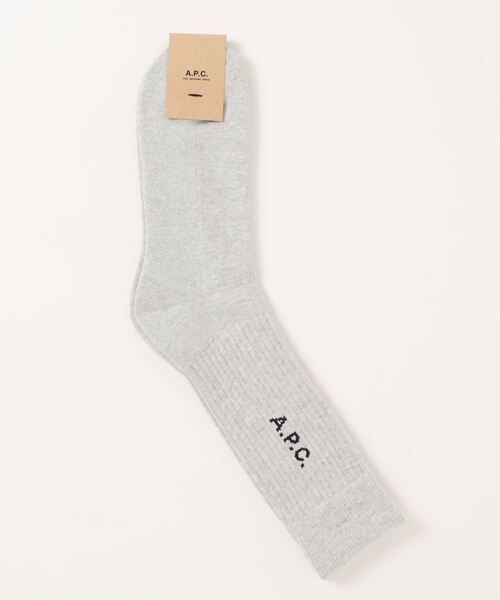 A.P.C.（アーペーセー）の「WILL H ソックス（ソックス/靴下・メンズ・ブラック/キナリ/グレー系その他・ONESIZE）」の6枚目の写真