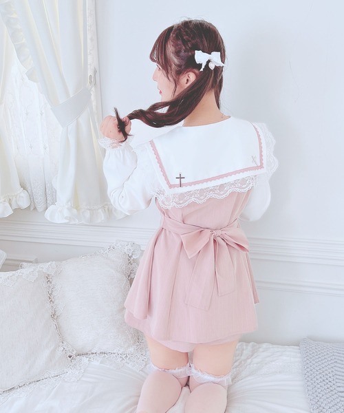 MA*RS（アメーバーマーズ）の「【2点SET】クロスセーラーセットアップ