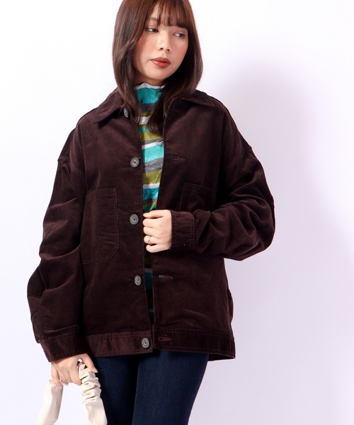 BRODIAEA(ブローディア)の「BRODIAEA シワ加工ニットボーダー ボトルネック(ニット/セーター・レディース・グリーン/シルバーグレー/ブラック/ベージュ・40)」の18枚目の写真