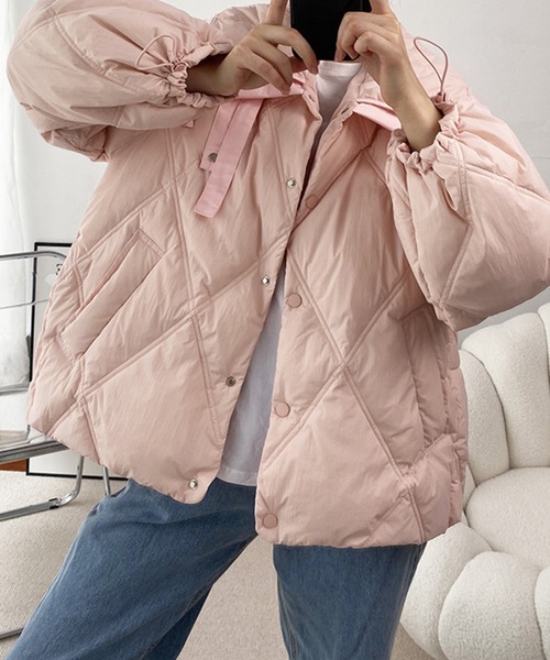 aimoha（アイモハ）の「ぬくぬく暖か！ ピューリタンカラーショート丈