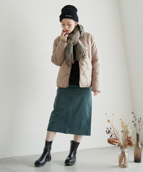 Champion(チャンピオン)の「Champion チャンピオン ニットリブワッチ(ニットキャップ/ビーニー・レディース・オフホワイト/ブラック/イエロー/ベージュ・FREE)」の11枚目の写真