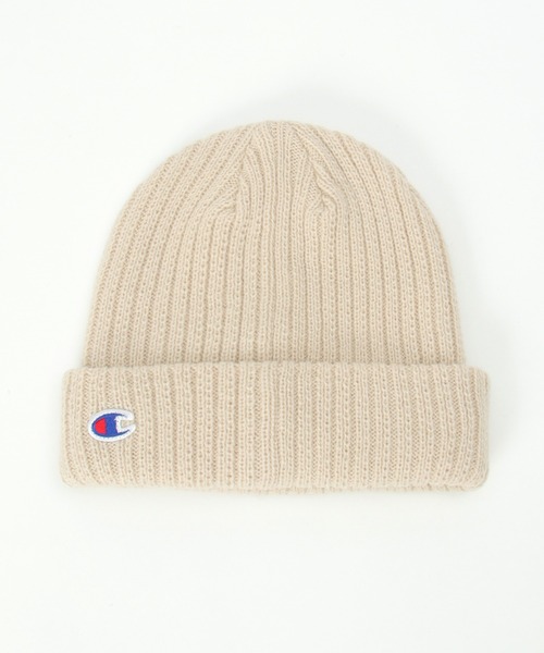 Champion(チャンピオン)の「Champion チャンピオン ニットリブワッチ(ニットキャップ/ビーニー・レディース・オフホワイト/ブラック/イエロー/ベージュ・FREE)」の12枚目の写真