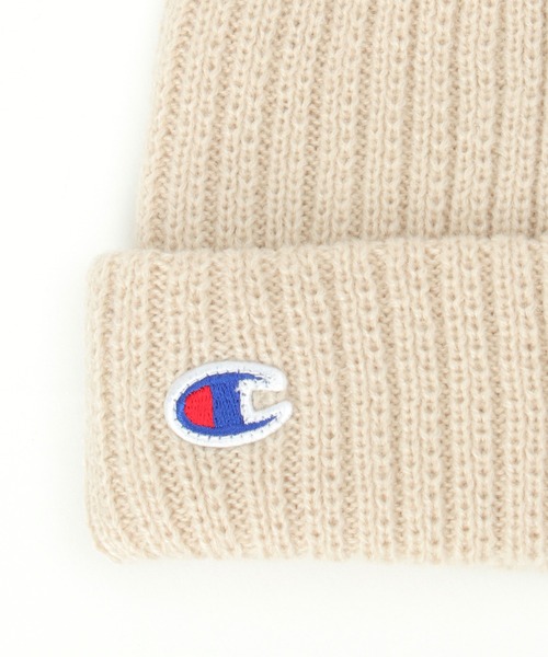 Champion(チャンピオン)の「Champion チャンピオン ニットリブワッチ(ニットキャップ/ビーニー・レディース・オフホワイト/ブラック/イエロー/ベージュ・FREE)」の13枚目の写真