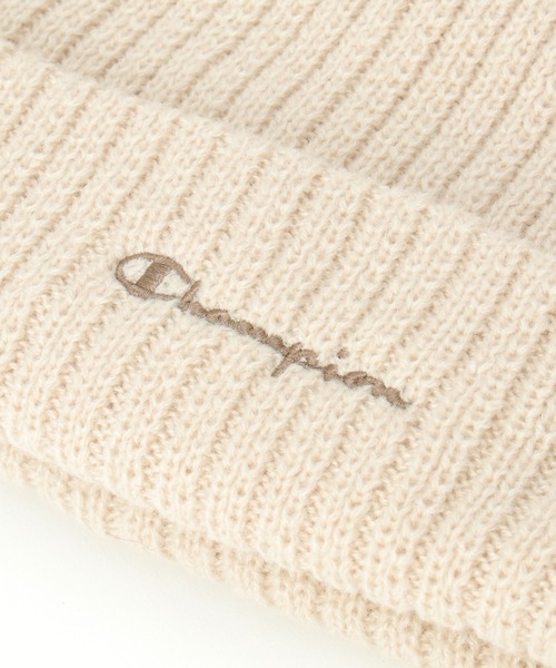 Champion(チャンピオン)の「Champion チャンピオン ニットリブワッチ(ニットキャップ/ビーニー・レディース・オフホワイト/ブラック/イエロー/ベージュ・FREE)」の17枚目の写真