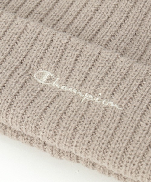 Champion(チャンピオン)の「Champion チャンピオン ニットリブワッチ(ニットキャップ/ビーニー・レディース・オフホワイト/ブラック/イエロー/ベージュ・FREE)」の19枚目の写真