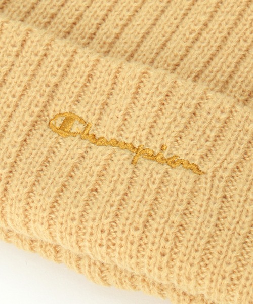 Champion(チャンピオン)の「Champion チャンピオン ニットリブワッチ(ニットキャップ/ビーニー・レディース・オフホワイト/ブラック/イエロー/ベージュ・FREE)」の21枚目の写真