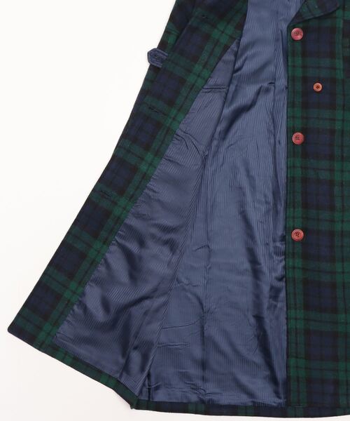 sandy（サンディー）の「【sandy】テーラーカラーコート（その他アウター・レディース・ネイビー/グリーン/マスタード/ブラウン・FREE）」の6枚目の写真