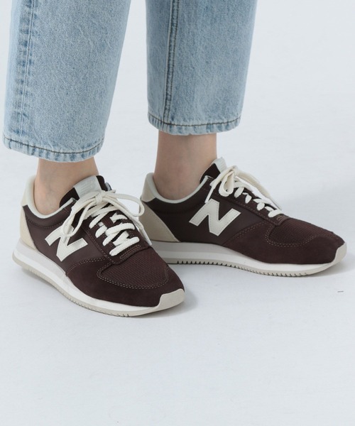 BAYFLOW（ベイフロー）の「【new balance（ニューバランス）】WL420M（スニーカー・レディース・オフホワイト/ブラウン・MEDIUM/LARGE）」の2枚目の写真