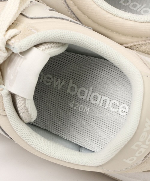 BAYFLOW（ベイフロー）の「【new balance（ニューバランス）】WL420M（スニーカー・レディース・オフホワイト/ブラウン・MEDIUM/LARGE）」の13枚目の写真