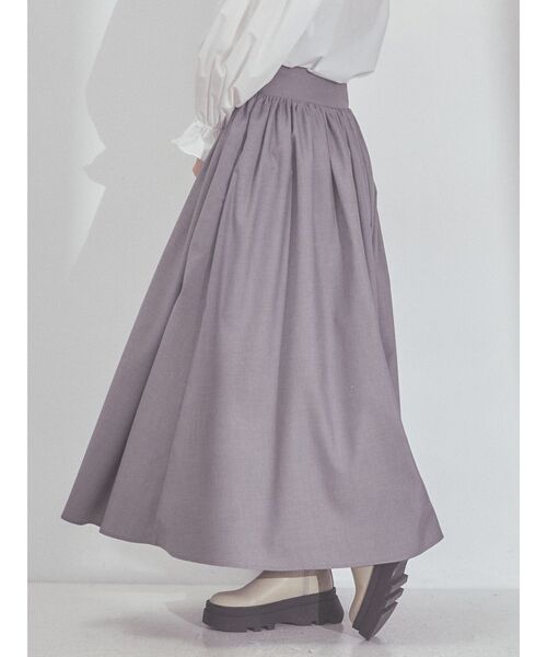 merry jenny（メリージェニー）の「レースアップギャザースカート（スカート・レディース・グレー/ブラック/ベージュ・FREE）」の22枚目の写真