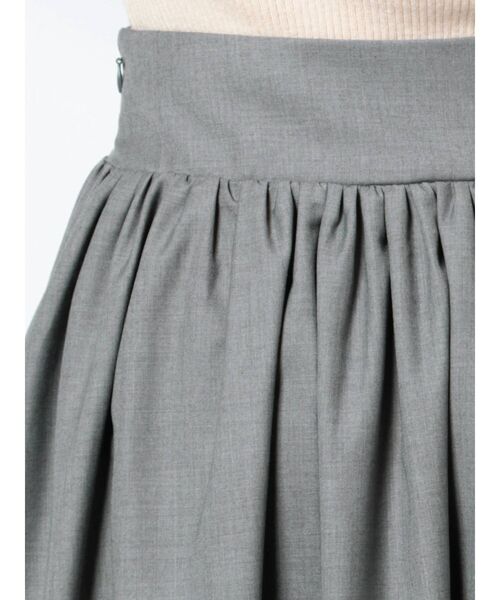 merry jenny（メリージェニー）の「レースアップギャザースカート（スカート・レディース・グレー/ブラック/ベージュ・FREE）」の15枚目の写真