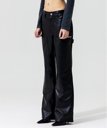 【RUNNING HIGH 】レザーカーペンターパンツ / LEATHER CARPENTER PANTS